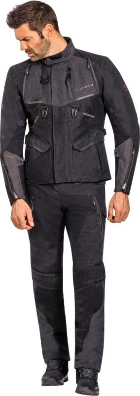 IXON EDDAS VERSIONE CORTA NERO ANTRACITE,pantaloni impermeabile IXON